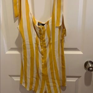 Yellow and white stripers